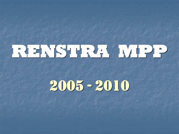 renstra mpp