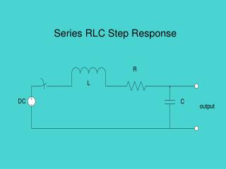 series rlc step response