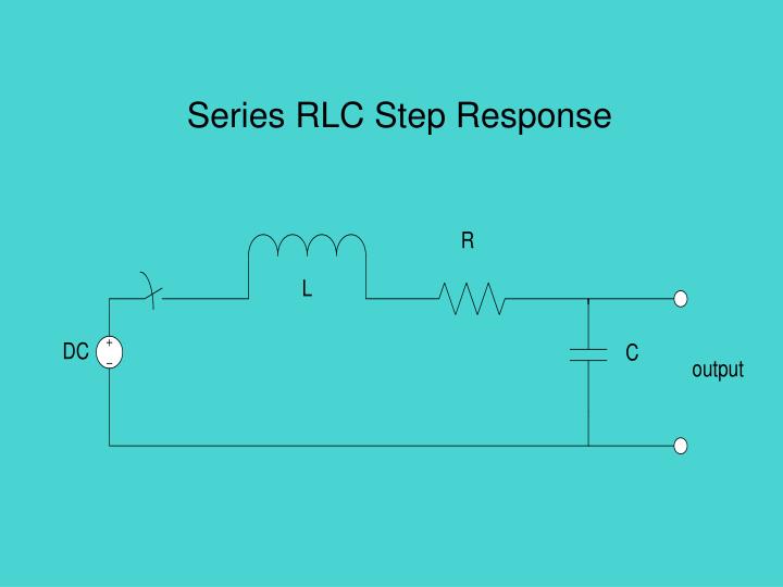 series rlc step response