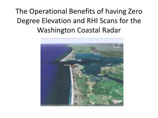 The need to optimize the radar for a coastal region with terrain