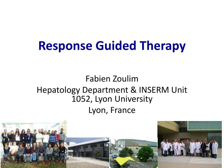 response guided therapy