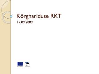 k rghariduse rkt