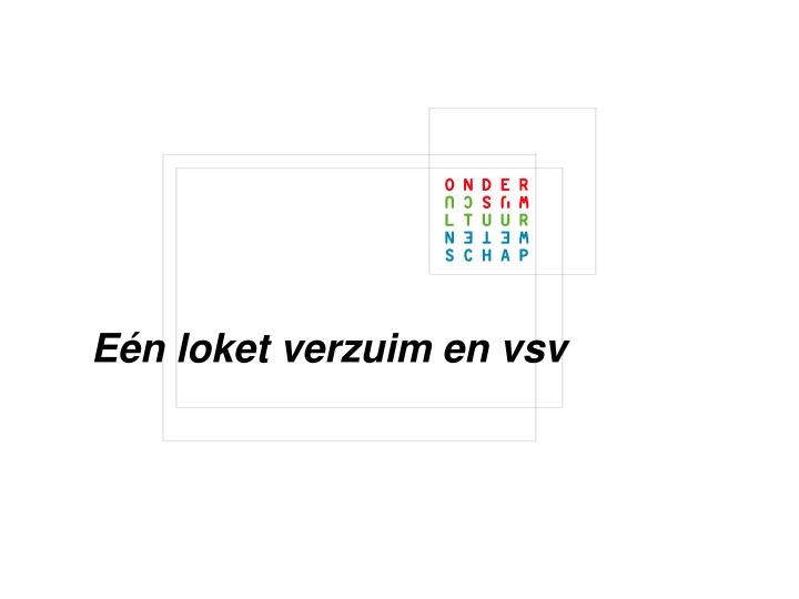 e n loket verzuim en vsv