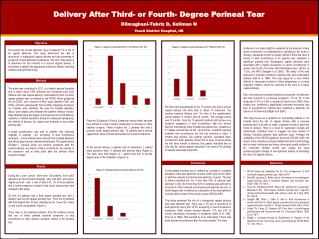 Delivery After Third- or Fourth- Degree Perineal Tear Dilmaghani-Tabriz D, Soliman N