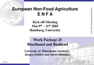 European Non-Food Agriculture E N F A