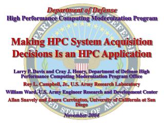 Making HPC System Acquisition Decisions Is an HPC Application