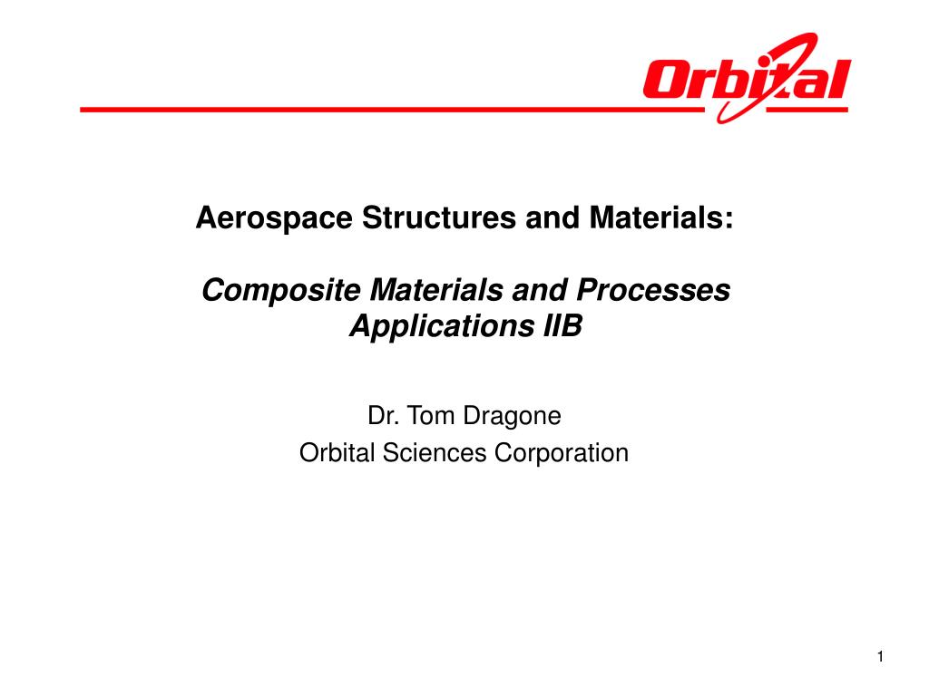 PPT - Aerospace Structures and Materials: Composite Materials and ...