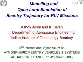 Modelling and Open Loop Simulation of Reentry Trajectory for RLV Missions