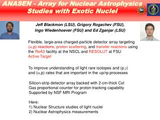 ANASEN - Array for Nuclear Astrophysics Studies with Exotic Nuclei