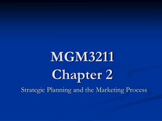 MGM3211 Chapter 2