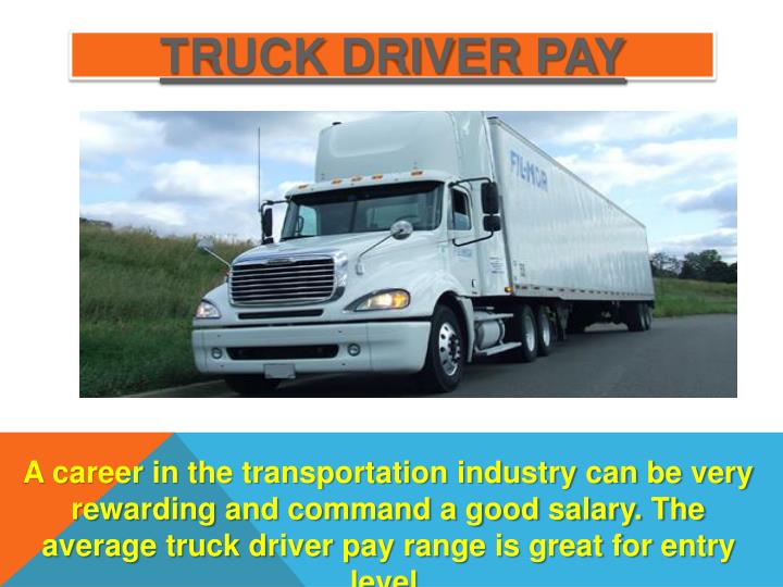 truck driver pay