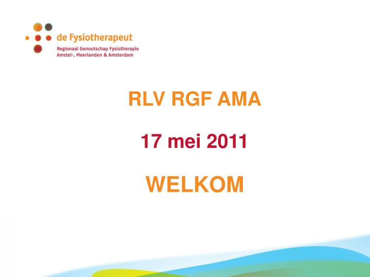 rlv rgf ama 17 mei 2011 welkom