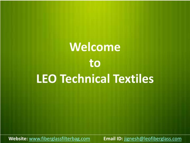 welcome to leo technical textiles