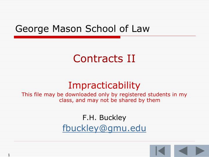 george mason school of law