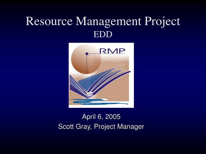 resource management project