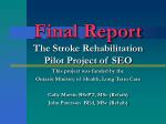 Final Report - slide 1