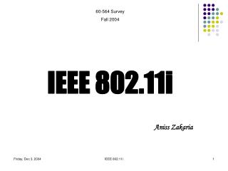 IEEE 802.11i