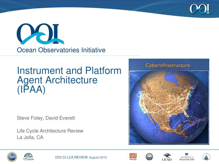 instrument and platform agent architecture ipaa