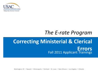 The E-rate Program