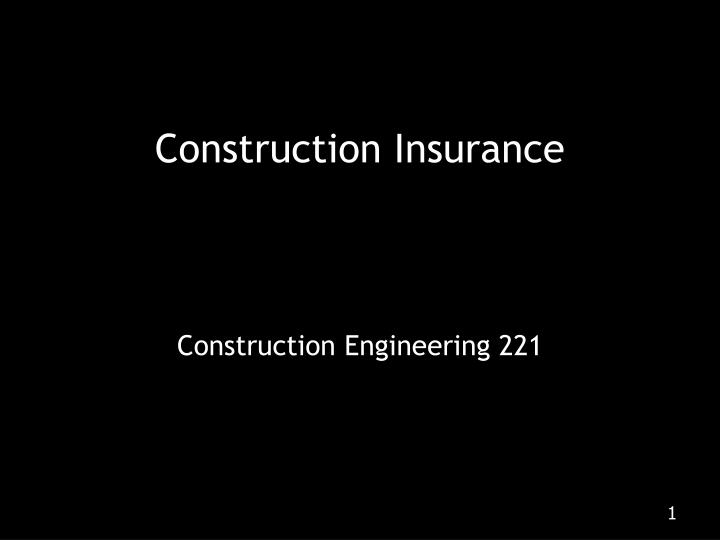 construction engineering 221