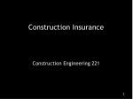 Construction Engineering 221 - slide 1