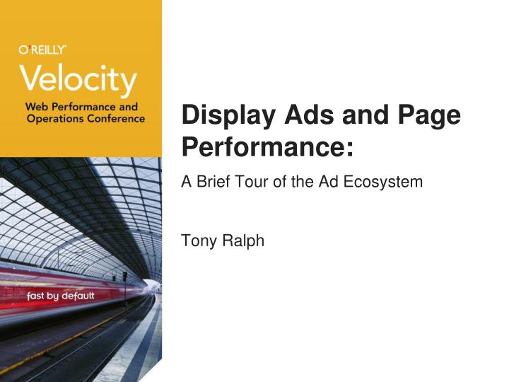 display ads and page performance