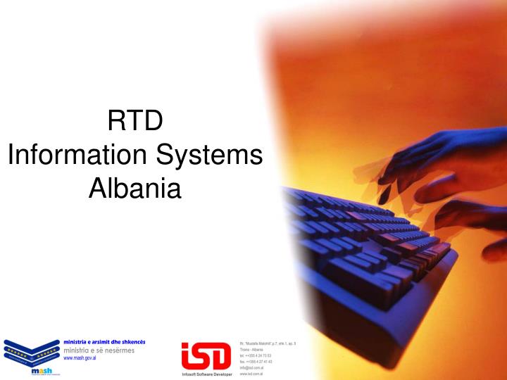 rtd information systems albania