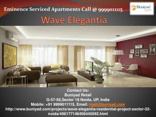 Wave Elegentia - A Range of 2 BHK Premium Apartments
