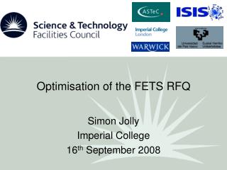 Optimisation of the FETS RFQ