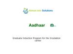 Aadhaar - slide 1