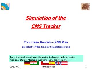 Simulation of the CMS Tracker