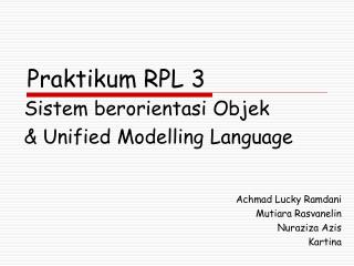 praktikum rpl 3