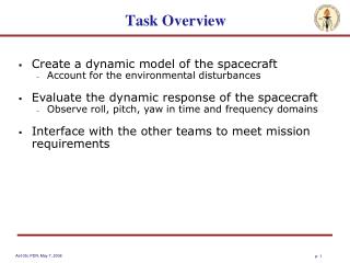 Task Overview