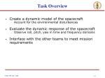 Task Overview - slide 1