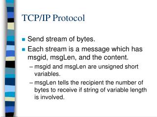 TCP/IP Protocol