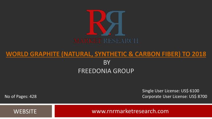 world graphite natural synthetic carbon fiber to 2018 by freedonia group