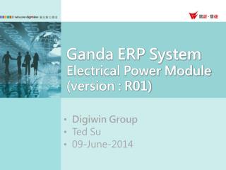 Ganda ERP System Electrical Power Module (version : R01)