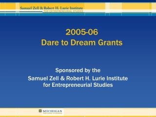 2005-06 Dare to Dream Grants