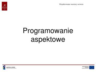 programowanie aspektowe