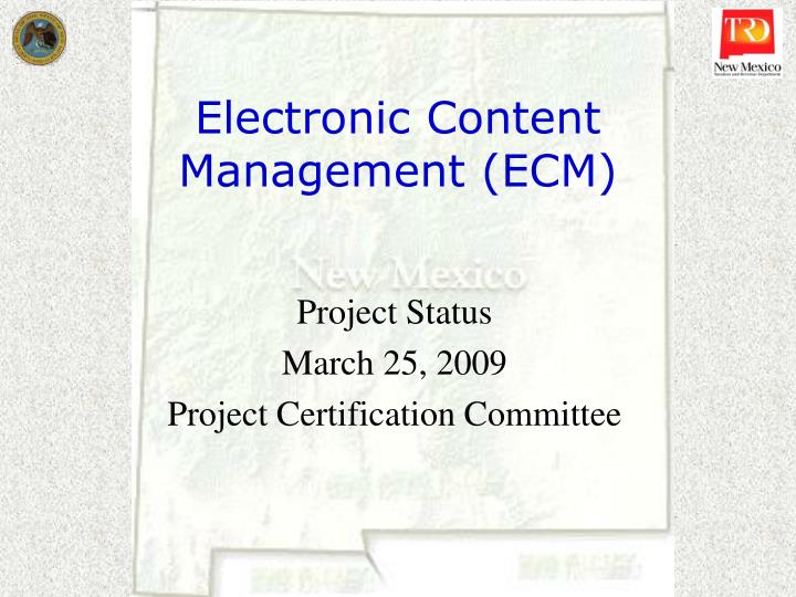 electronic content management ecm