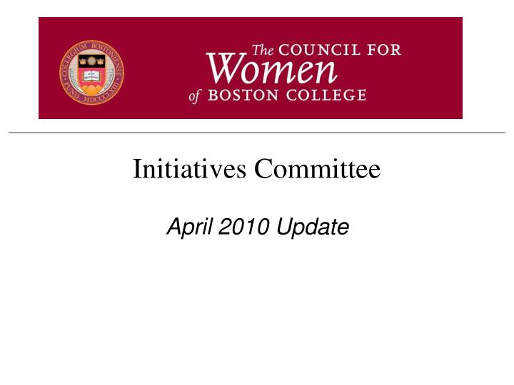 initiatives committee