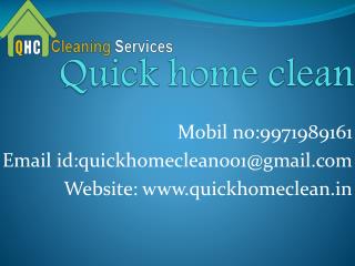 Bedrooms Dining Room Cleaning Services in delhi