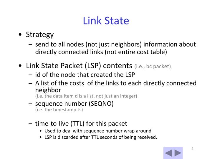 link state