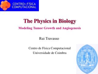 The Physics in Biology Modeling Tumor Growth and Angiogenesis
