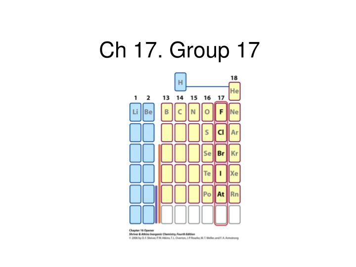 ch 17 group 17