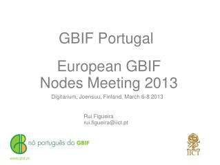 European GBIF Nodes Meeting 2013