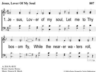 1-1 Jesus Lover of My Soul