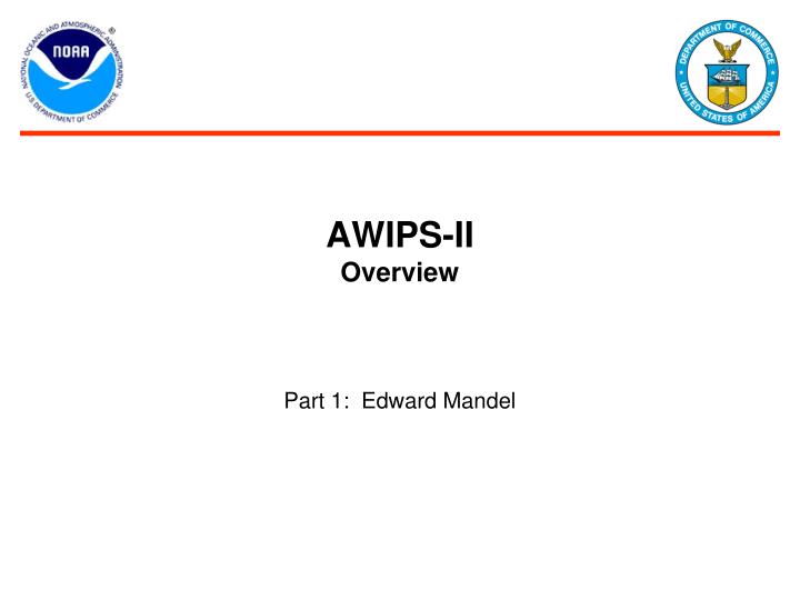 awips ii overview