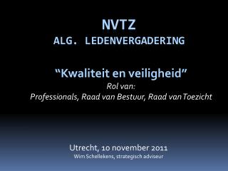 nvtz alg ledenvergadering