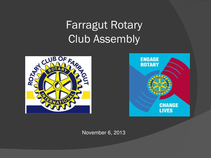 farragut rotary club assembly